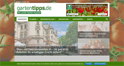 Desktop Screenshot of gartentipps.de
