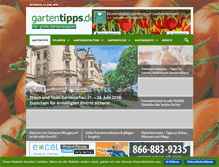 Tablet Screenshot of gartentipps.de